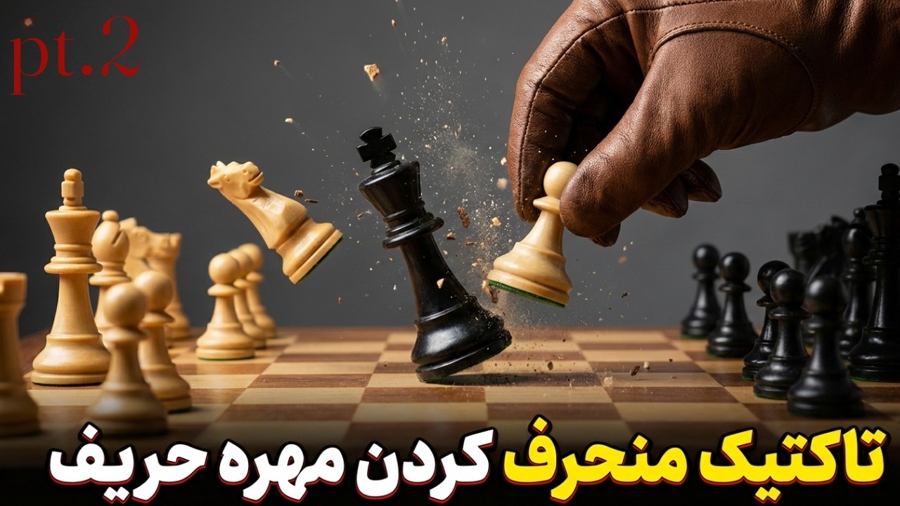 تاکتیک منحرف کردن مهره حریف| پارت2