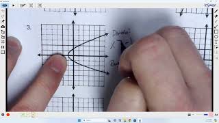Domain and Range of Continuous Relations Notes