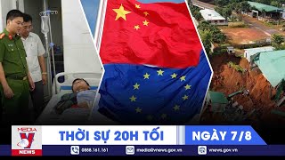 Thời sự 20h tối 7\/8. EU và Trung Quốc muốn thúc đẩy quan hệ song phương - VNEWS