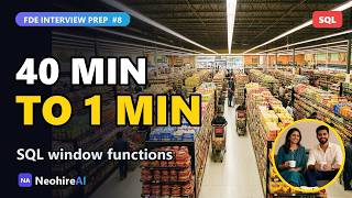Advanced SQL: Window Functions & CTEs | FDE Interview Prep