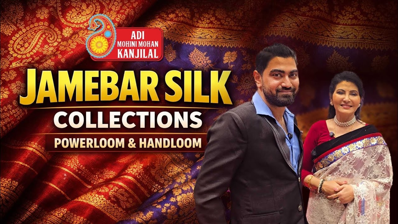 Some Unique Jamebar Silk Collections for Upcoming Occasions by Swarnali Kanjilal