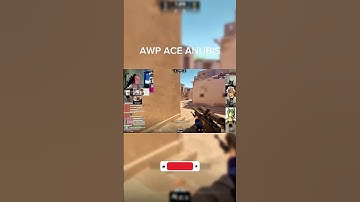AWP ACE by Ricix on Anubis!!! #cs2 #gaming #esports #cs2moments #cs2highlights #viralvideo #cs2recap