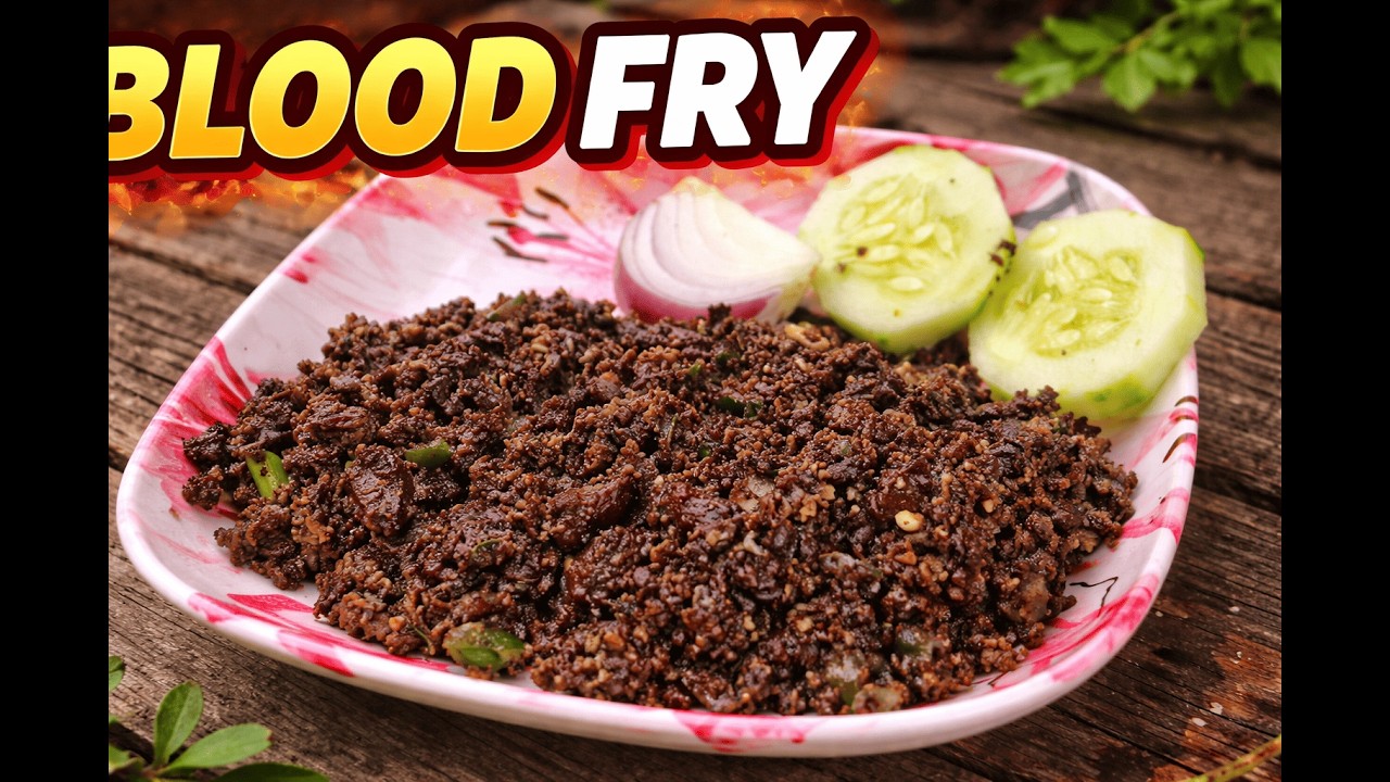 Blood fry Recipe in kannada/ ಮೇಕೆ ರಕ್ತದಿಂದ ಮಾಡಿರುವಂತಹ ಫ್ರೈ/sisters kitchen