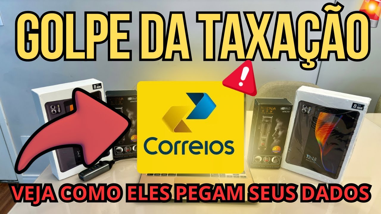 URGENTE 🚨 GOLPE DOS CORREIOS NAS IMPORTAÇÕES - VEJA COMO NÃO PERDER ...