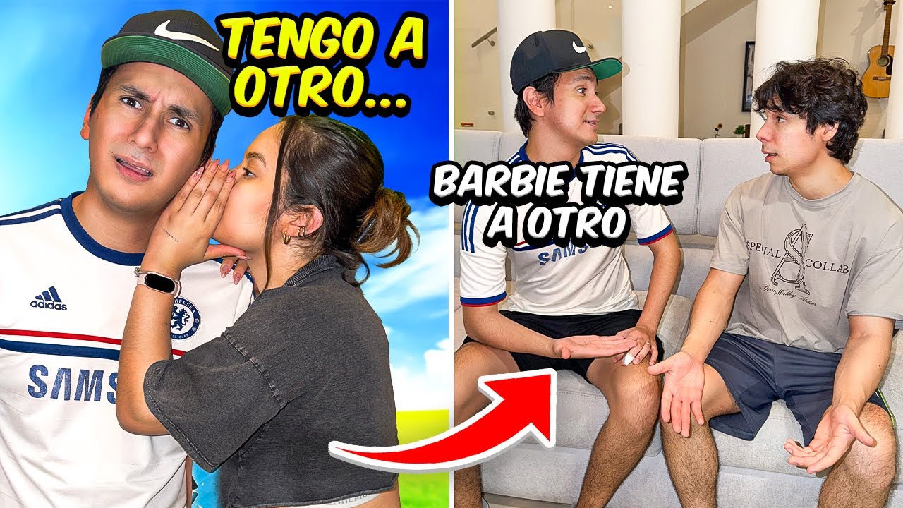 JOSUÉ ME DESCUBRE CON OTRO HOMBRE Y LE CUENTA TODO A YAIR17 - Barbie Pvm