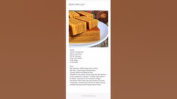 Thumbnail of RESEP LAPIS LEGIT