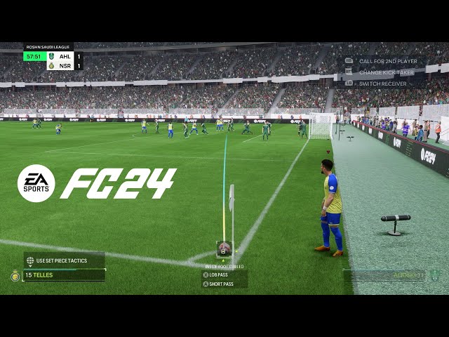 Como fazer gol de falta no EA FC 24! #eafc24 #fifa24 #dicas #tutorial