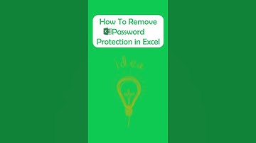 Excel Tip: How to Password Protect an Excel Spreadsheet?