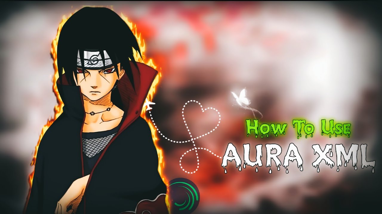 How To Use Aura XML File preset ( Alight Motion ) 🔥 Easy Tutorial ! 