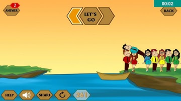 River Crossing IQ Logic 15 Answer