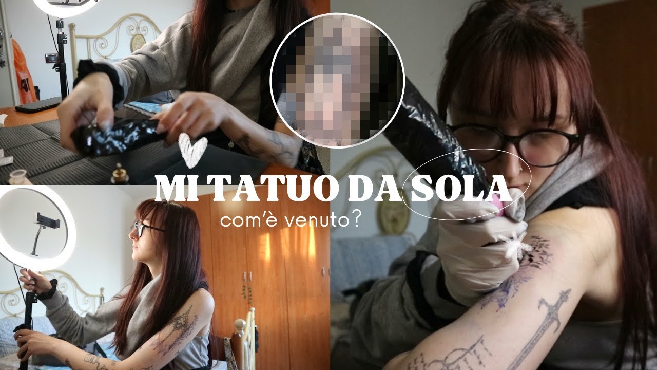 mi faccio un tatuaggio da sola 