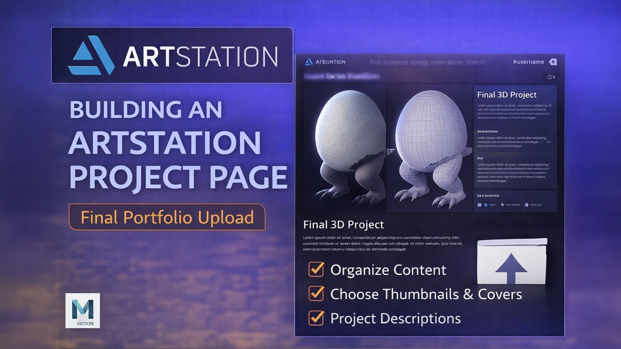 Building an ArtStation Project Page – Final Portfolio Presentation ...