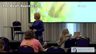 The BLUF Approach: Speak, Sound, and Look Like You Belong at the Leadership Table