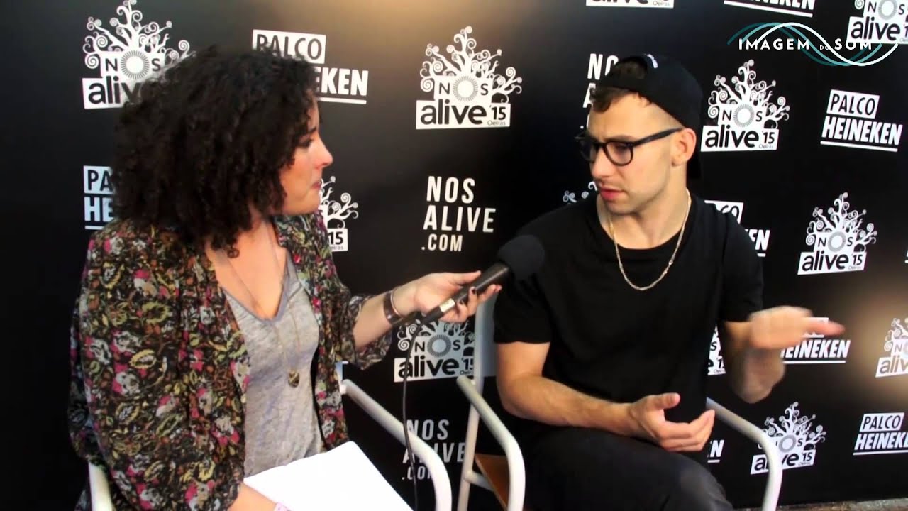 Bleachers Interview NOS Alive 2015 imagemdosom.pt YouTube