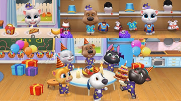 My Talking Tom Friends Gameplay Walkthrough - Part 7 (Android&IOS)