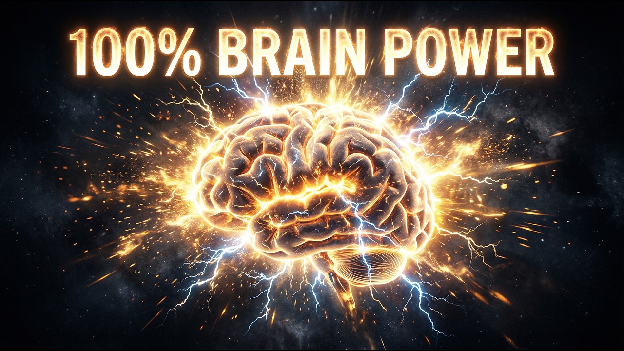 100% Brain Power Music 🎧 Deep Focus for Study & Work (No Distractions ...
