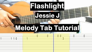 Flashlight Guitar Lesson Melody Tab Tutorial Guitar Lessons for Beginners