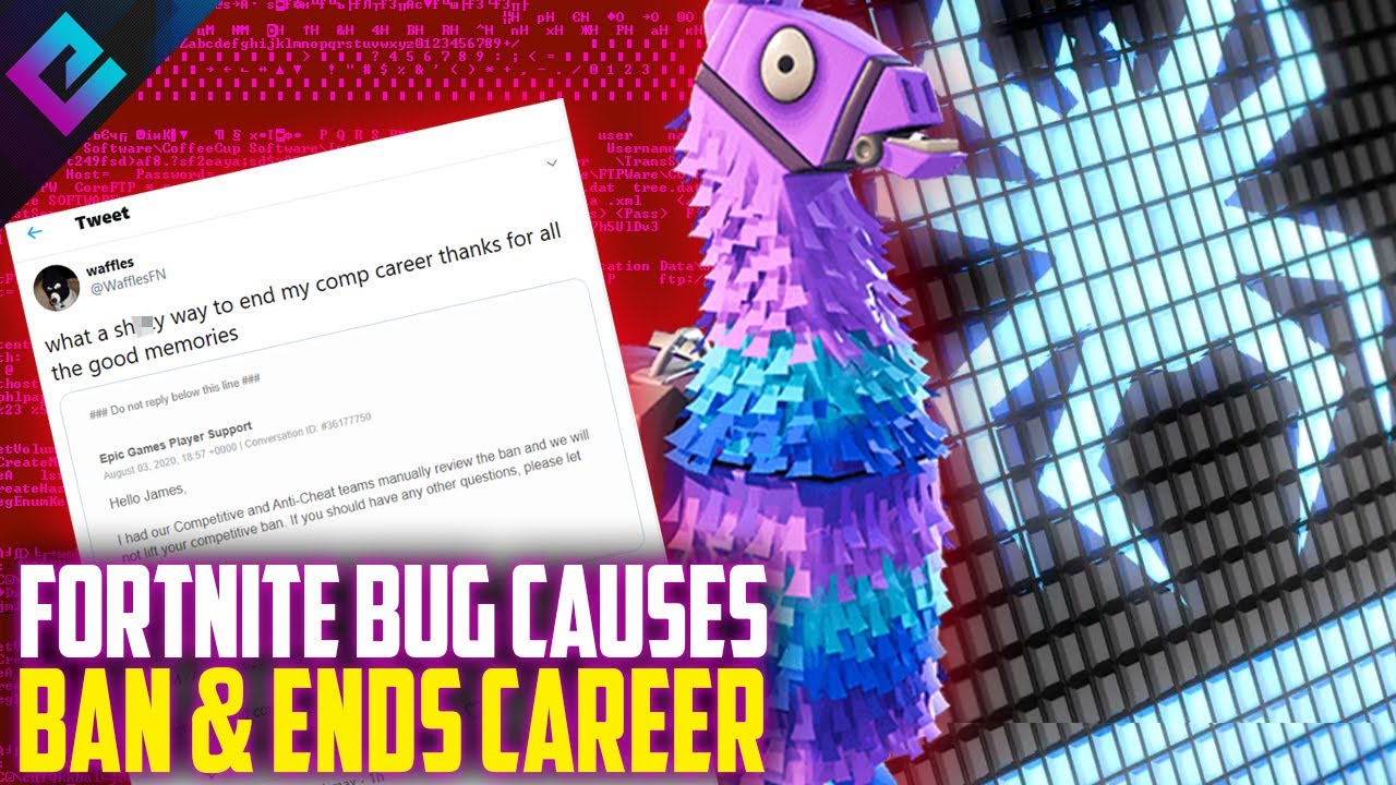 Epic Games Ruining Careers With Their Own Bugs Fortnite Pro Banned Youtube