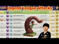 Legend League Attacks August Season Day6 Root Riders Strategy