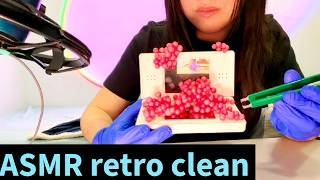 Satisfying White DS Lite Clean-Up: Every Click & Scrub (ASMR) screenshot 1