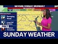 Severe storms possible for Memorial Day