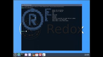 Redox OS - The operating system made with Rust.