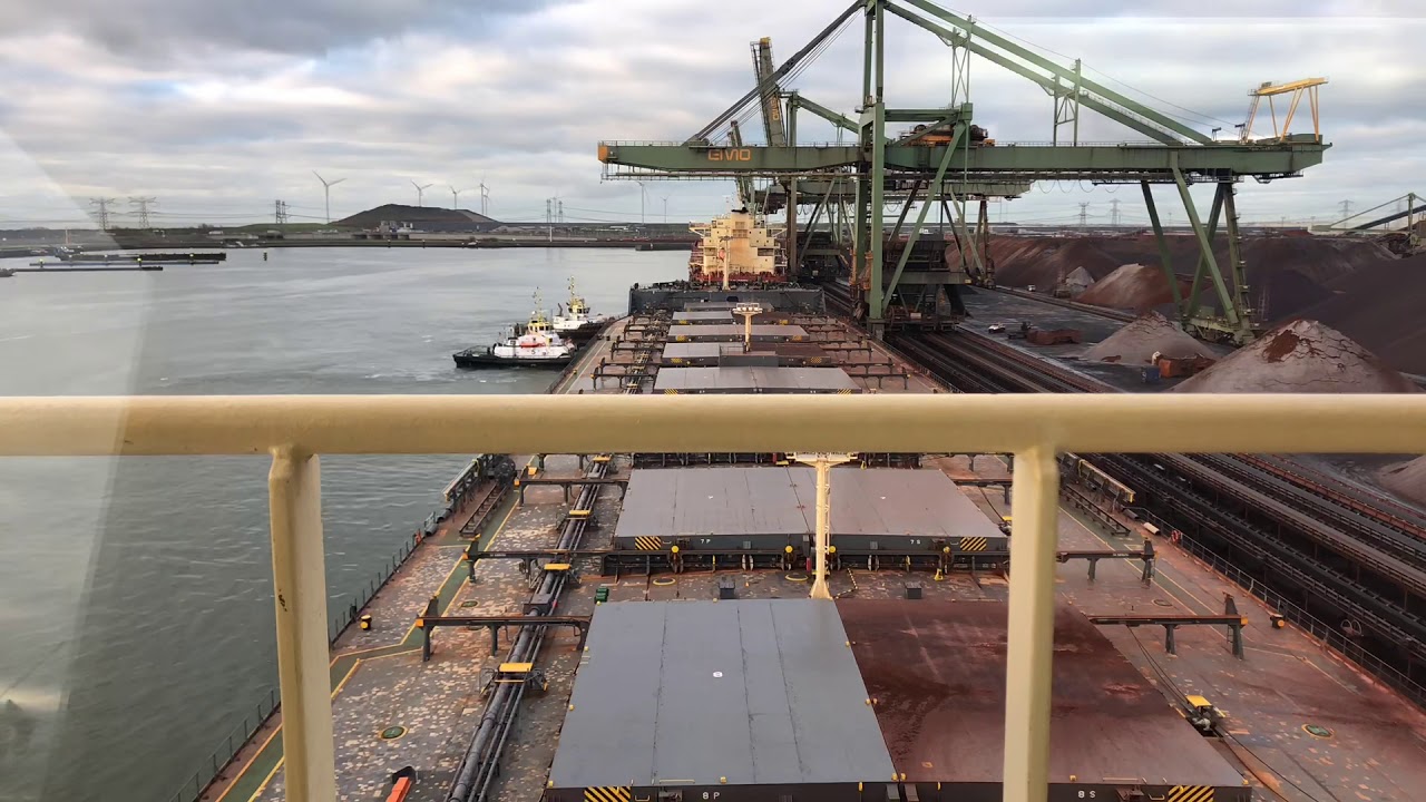 Outbound deep draft bulker