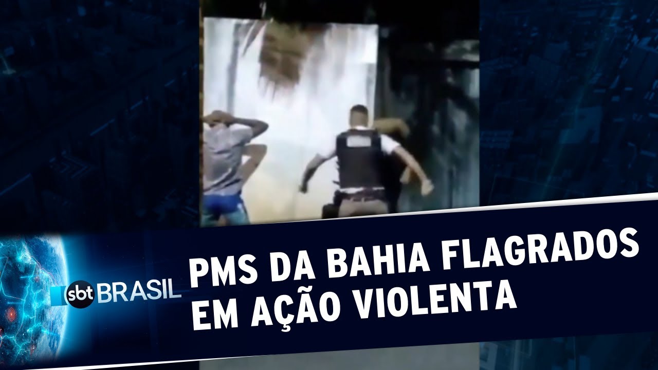 Corregedoria investiga dois casos de violência envolvendo PMs da Bahia | SBT Brasil (04/02/20)