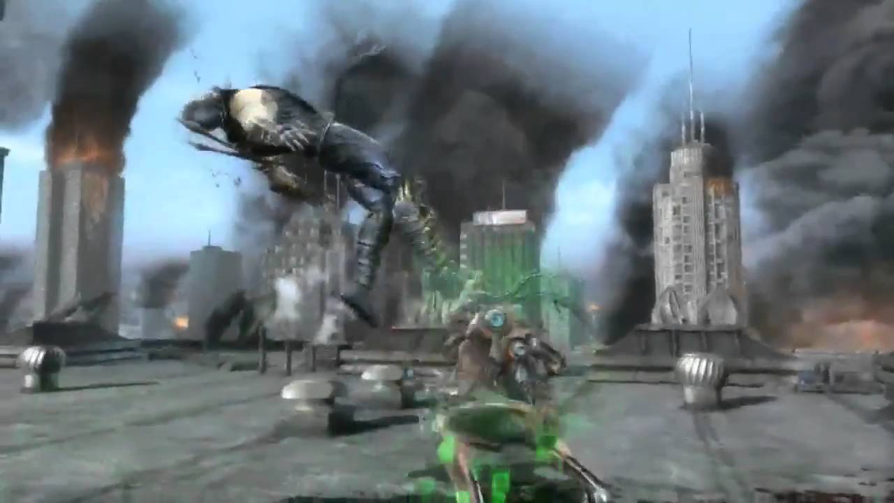 Mortal Kombat [Scorpion and Sub-Zero vs Cyrax and Sektor] [HD] TAG-TEAM PS3