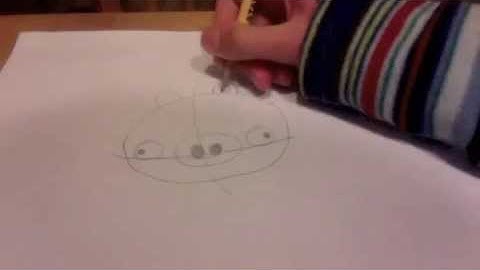 How to Draw a Minion Pig (Angry Birds)