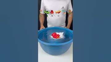 TRY TO GUESS HOW MANY TISSUE PAPER IT TOOKS! #asmr #satisfying #experiment