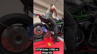 Kawasaki Ninja H2R Vs Ktm Duke 1290
