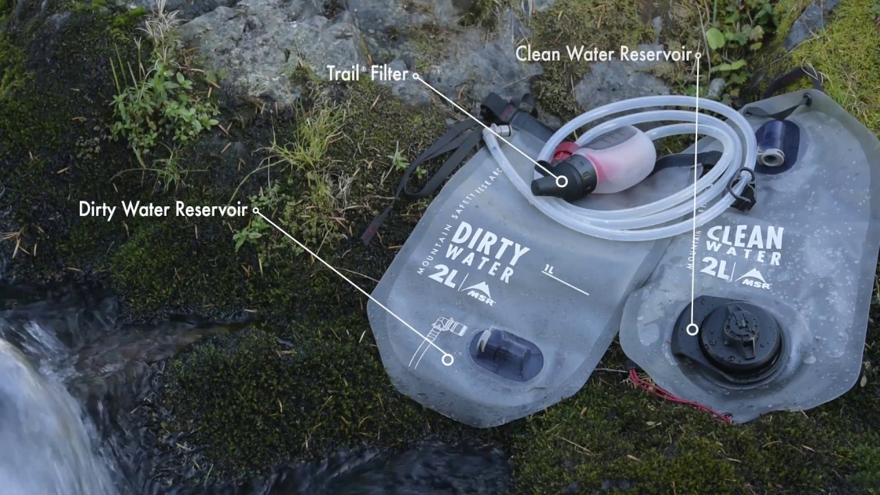 MSR Trail Base Water filter Kit 4L