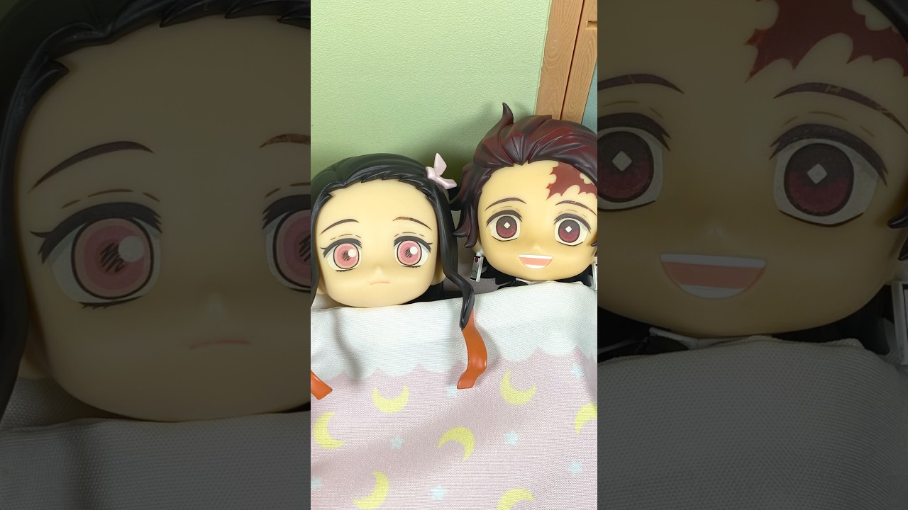 【Demon Slayer】禰豆子に添い寝する炭治郎⁉︎ #demonslayer #kimetsunoyaiba