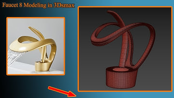 faucet 8 modeling in 3dsmax