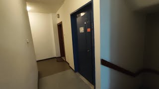 Old unknown (mod by: generic) roped hydraulic elevator in apartments @ Ipsilantou 7 Kavala