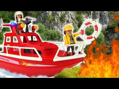playmobil forest fire