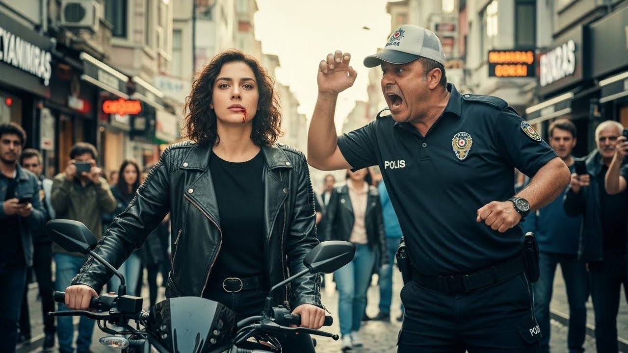 Motorcu Kadına Haraç Kesti, Kim Olduğunu Öğrenince Hayatı Karardı!
