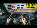 2019 Jaguar F-Pace SVR | 284KPH, 550HP, 680NM Autobahn | POV REVIEW