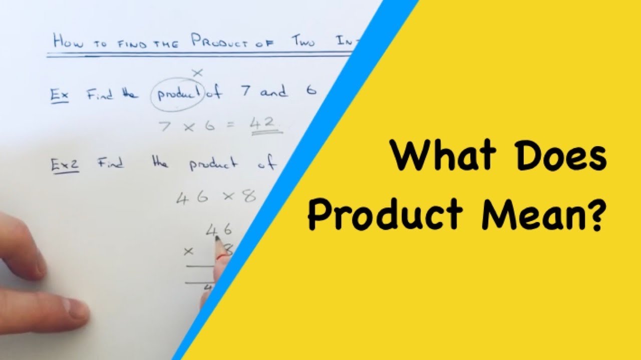 Product Meaning In Maths In Hindi