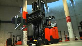 Linde ManDown Turret Truck