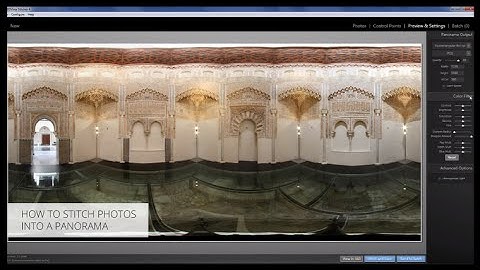 Tutorial: How to Stitch Photos into a Panorama