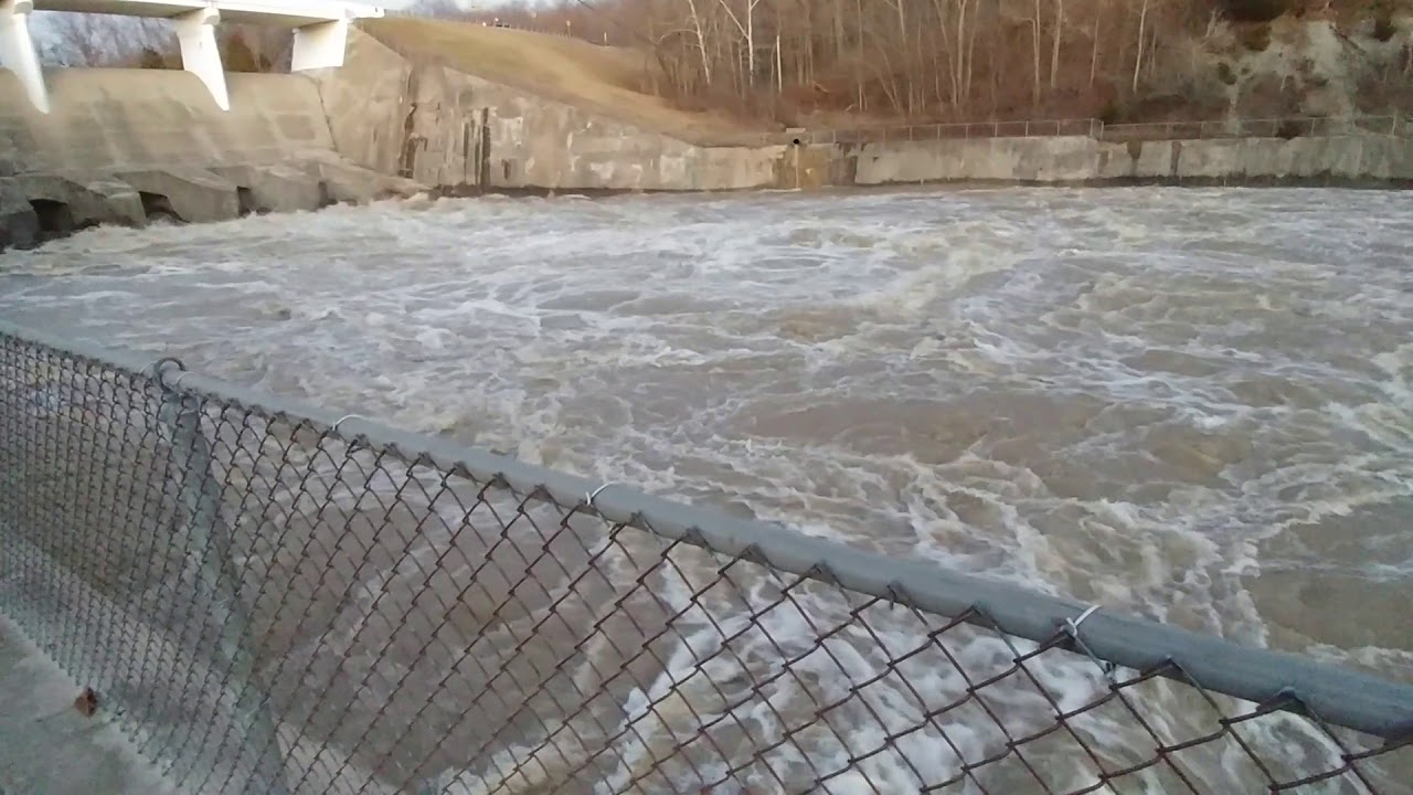 Taylorsville Dam 2/26/2018 YouTube