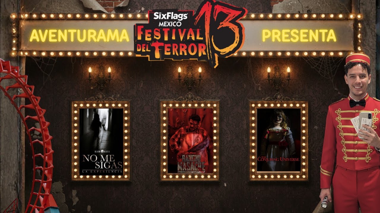 ¡LAS CASAS DE TERROR MÁS EXTREMAS del  Festival del Terror 2025!