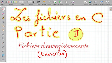 LES FICHIERS D