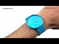 Skagen Aaren SKW6555 Aaren Kulor Neon Blue Silicone - Zegarek.net