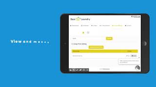 Online Laundry Booking System for launderette | Service Panel Demo screenshot 2