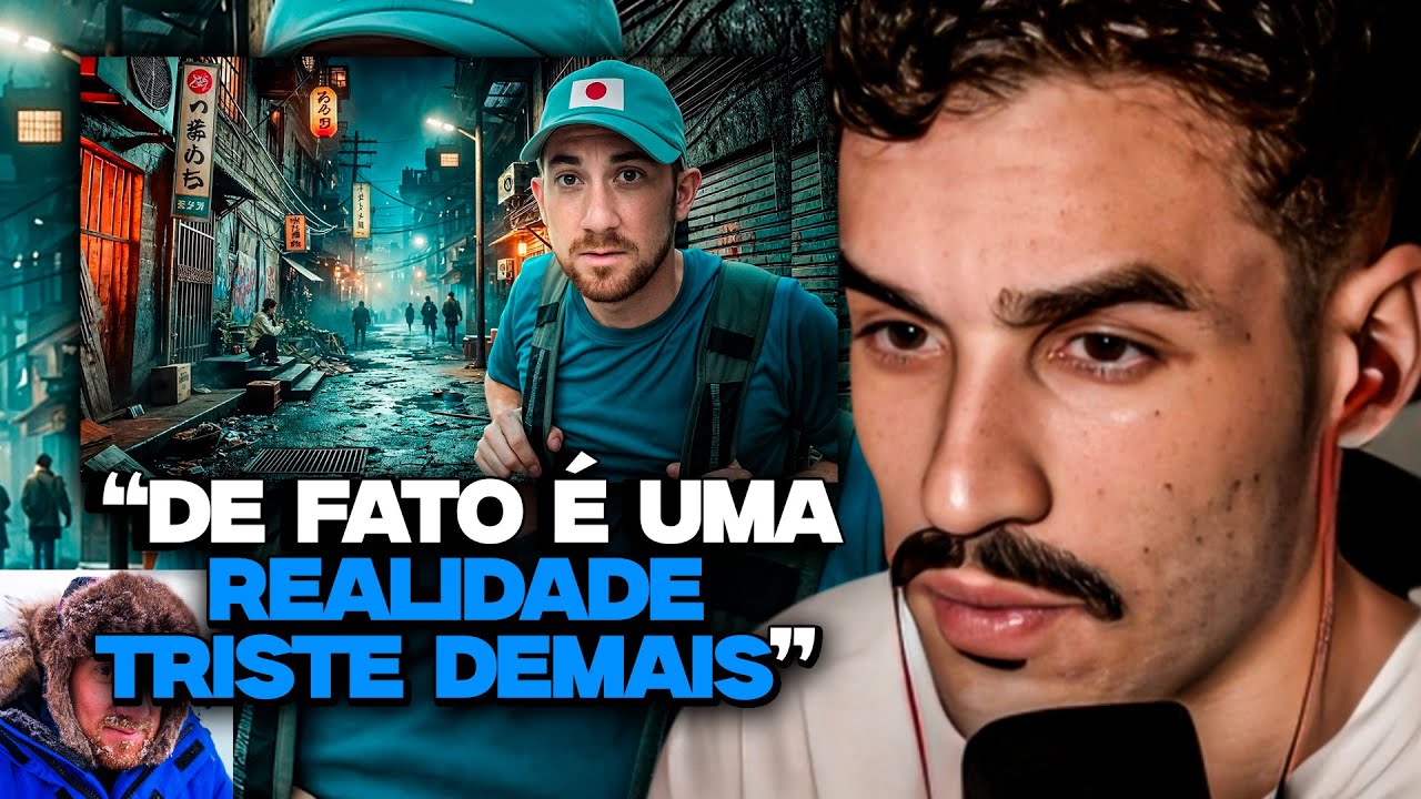 CONHECENDO A FAVELA QUE O JAPÃO QUER ESCONDER - DREW BINSKY | REACT DO STAG