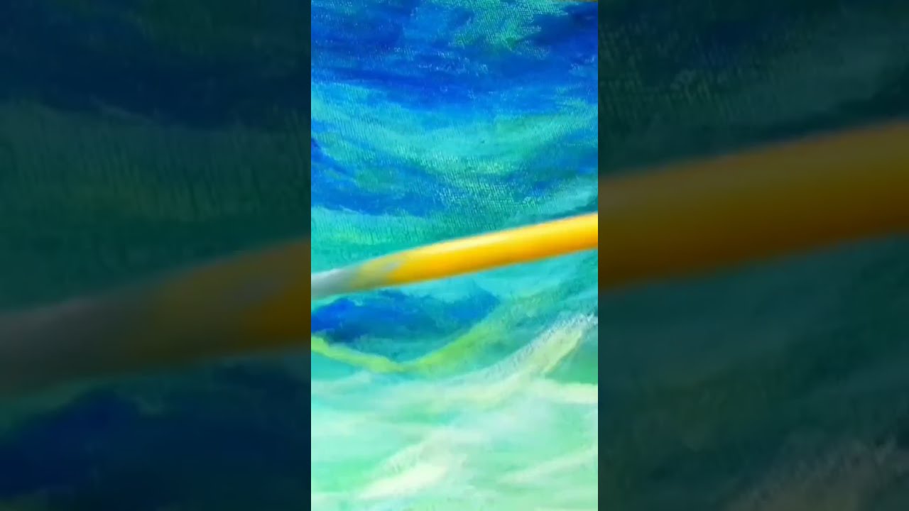 海の砂浜】#油彩画 #芸術 #油絵 #絵 #アート #oilpainting #oil