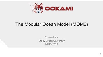 Youwei Ma: Compiling the ocean model MOM6 on Ookami